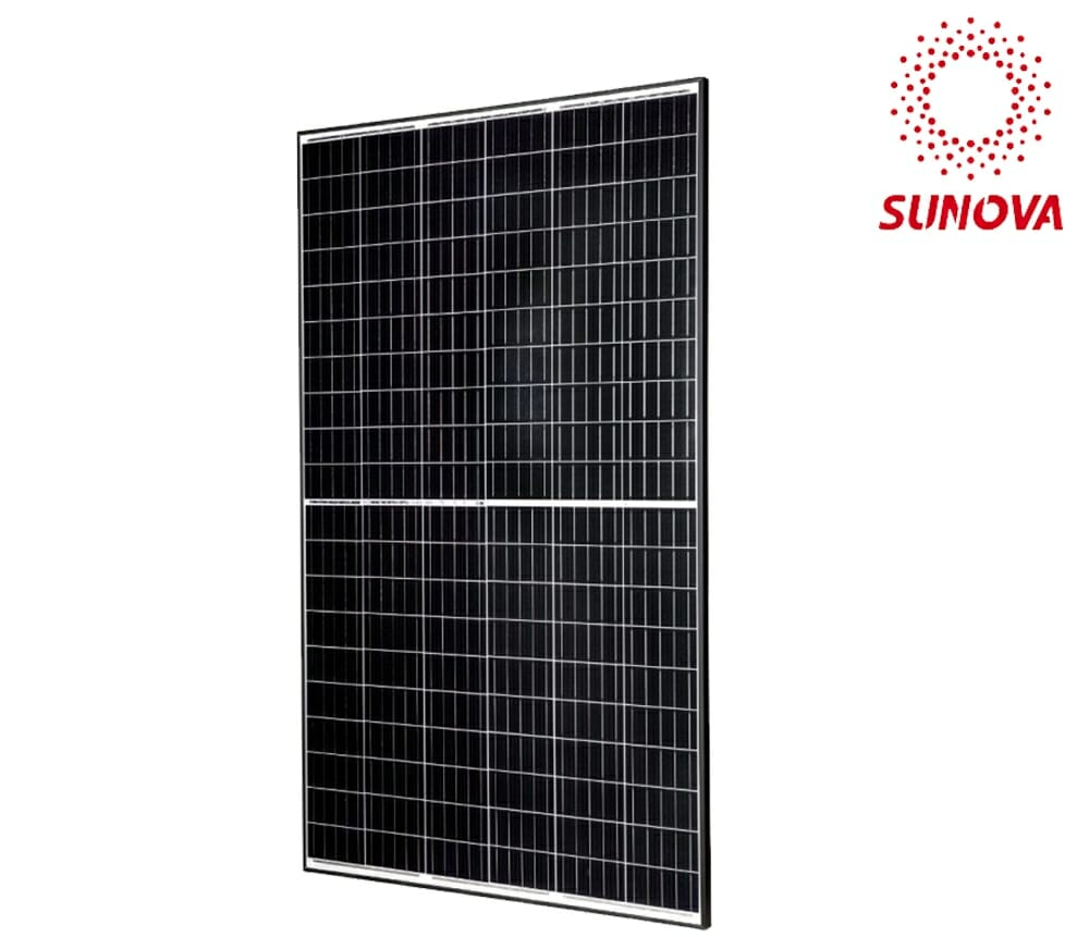 Modulo fotovoltaico SUNOVA SOLAR  SS-410-54MDH   Cornice nera